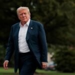 President Trump Returns To The White House From Scotland